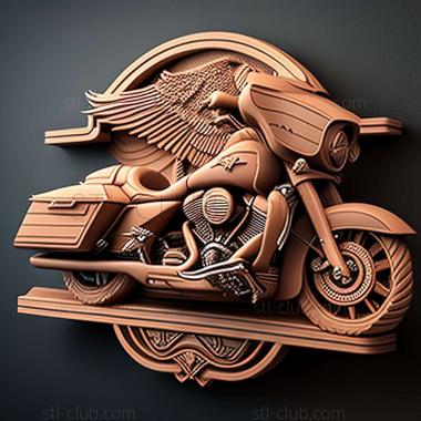 3D мадэль Harley Davidson Road Glide Limited (STL)